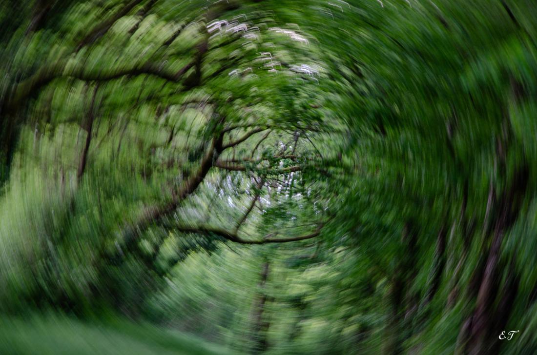 Tornade en plein ciel